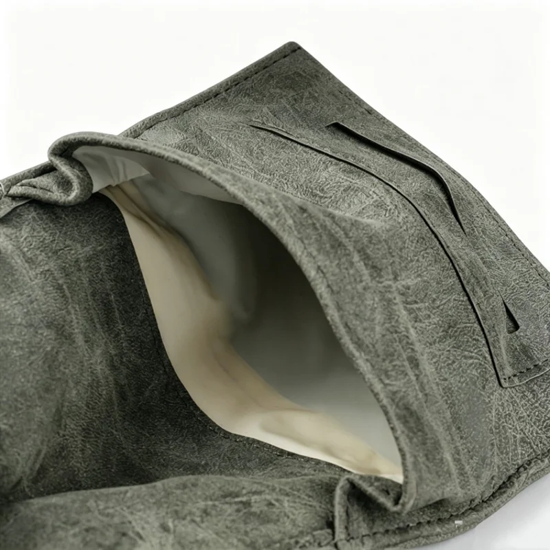 1PC Leather Tobacco Pouch Bag Wallet  Tobacco Herb Bag Pouch Case Portable Smoking Pipe Cigarette Rolling Papers Storage Bag - view 5