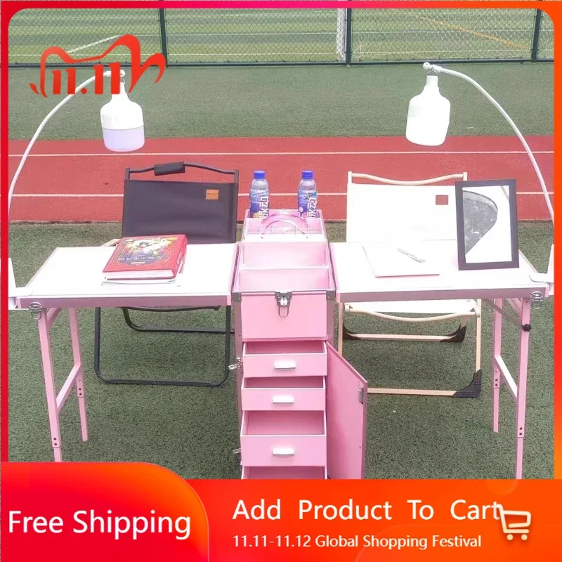 

Compact Station Nail Desk Table Portable Recording Manicure Nail Desk Makeup Scrivania Unique Tavolo Manicure Hotel Furniture
