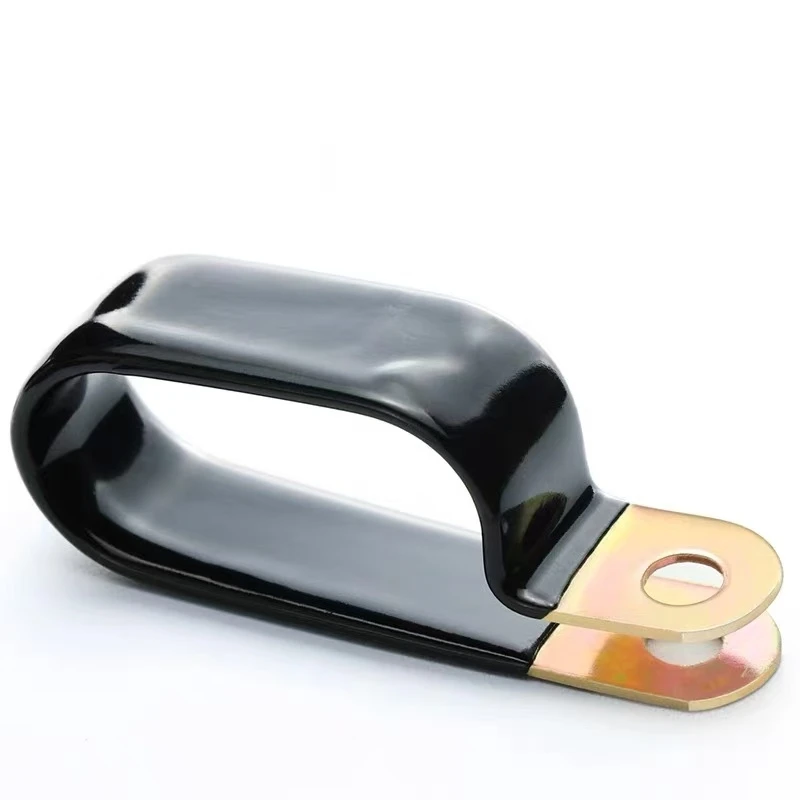 5 шт. оцинкованные стальные хомуты для шлангов типа P, тип R, монтажные хомуты для кабелей, хомуты для труб, кабельные зажимы для 2/3/4/5 кабелей, труб, шлангов