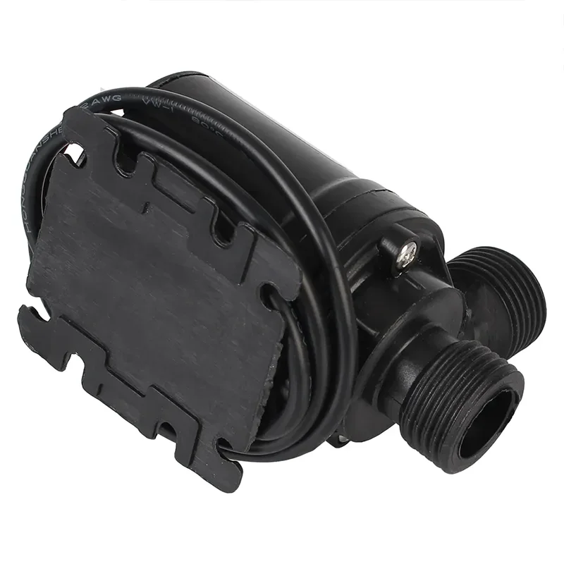 DC 12V 24V แรงดันไฟฟ้า Ultra-Quiet Solar DC 5M 800L/H มอเตอร์แบบไม่มีแปรง Submersible ปั๊มหมุนเวียน Booster Pump Quick Connector