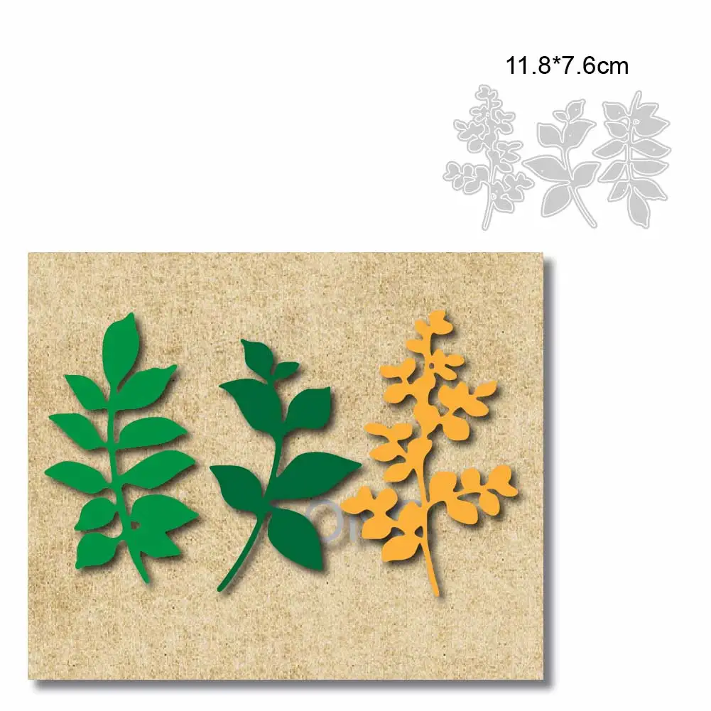 Leaf Metal Cutting Dies for Card Making Mold Embossing Folder Stencil Punching Knife Scrapbook Die Cut