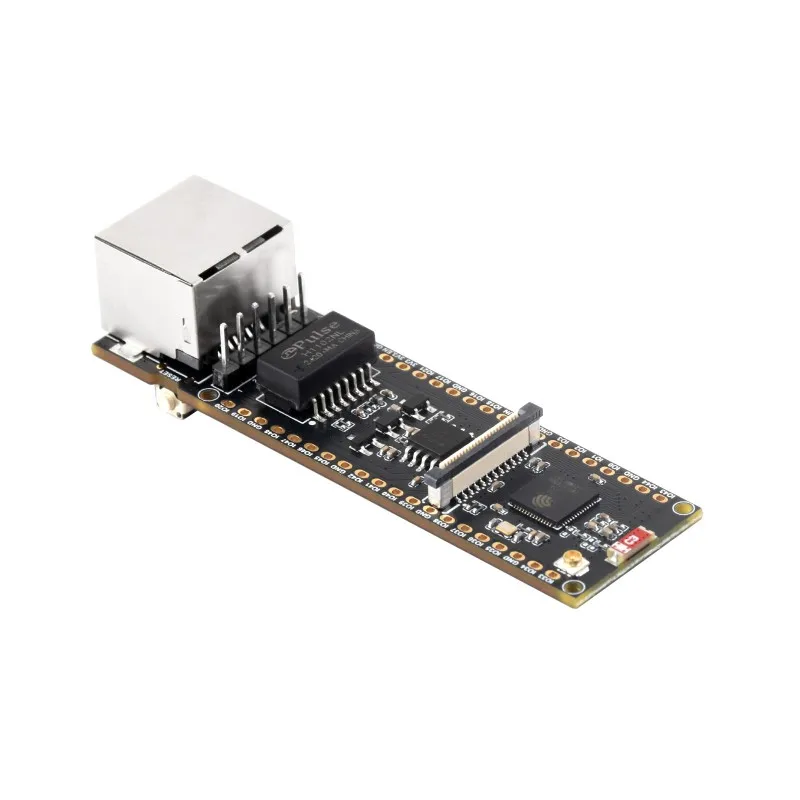 لوحة تطوير ESP32-S3 ETH، منفذ إيثرنت RJ45 بسرعة 10/100 ميجا بت في الثانية، ودعم Wi-Fi وBluetooth