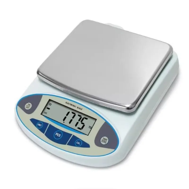 Digital Analytical Balance Scale 0.001g Precision 5000g Capacity 0.01g Accurate Weighing Instrument For Lab Experiment