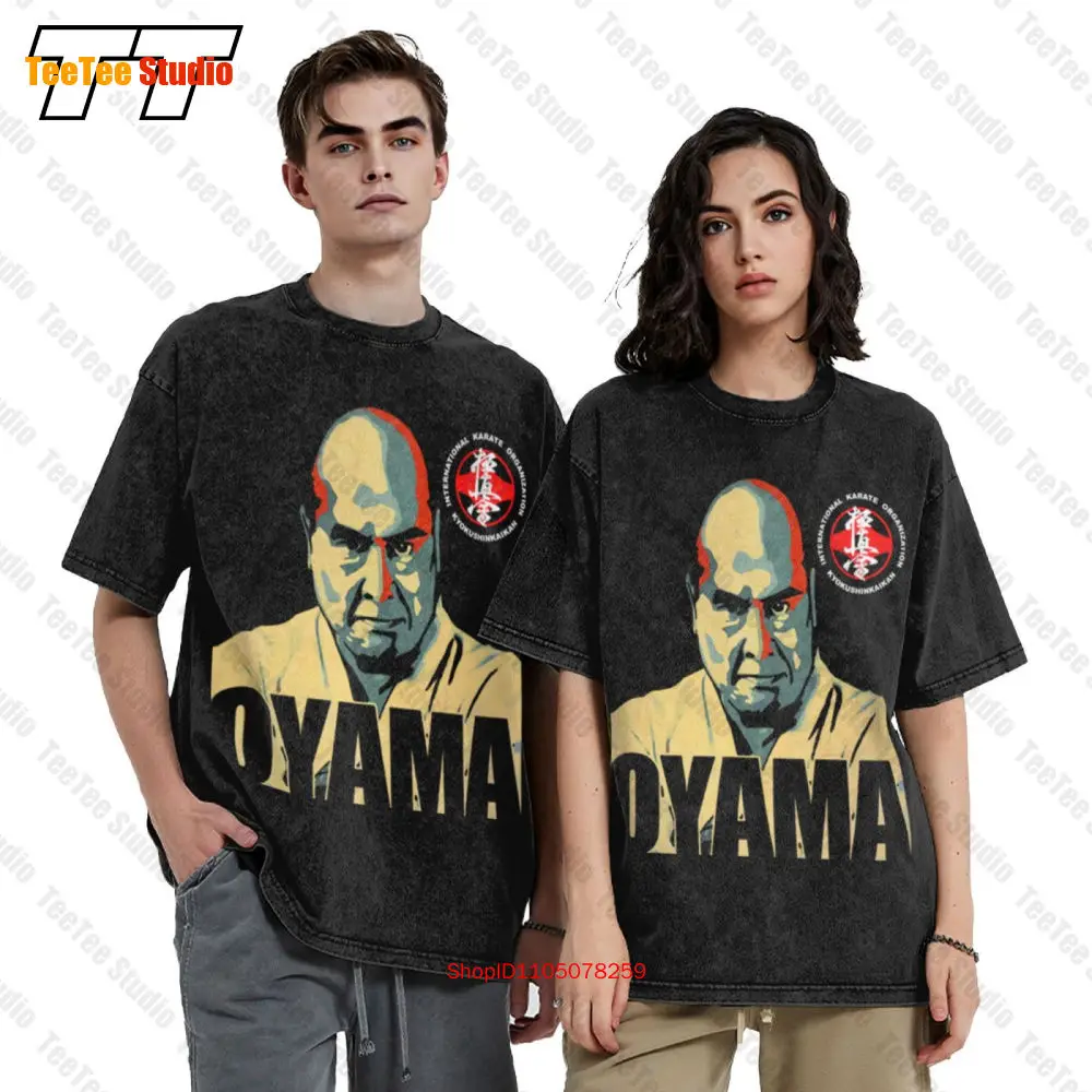 Master Masutatsu Mas Oyama Kyokushin Kai Karate Founder Dojo Oversized T-Shirt RWTX