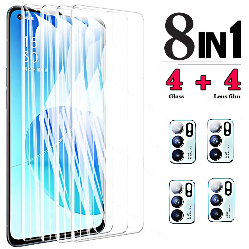 Full Cover Tempered Glass for Oppo Reno 6 5G Screen Protector for Oppo Reno6 Camera Glass for Oppo Reno 6z 5 5z 4 Lite 5G Glass - Image 2