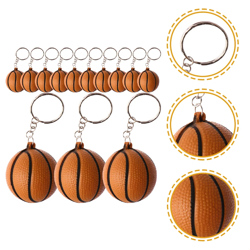 

Basketball Match Favors Keychain Sport Accessories Gift Bag Hanging Decor Keyring