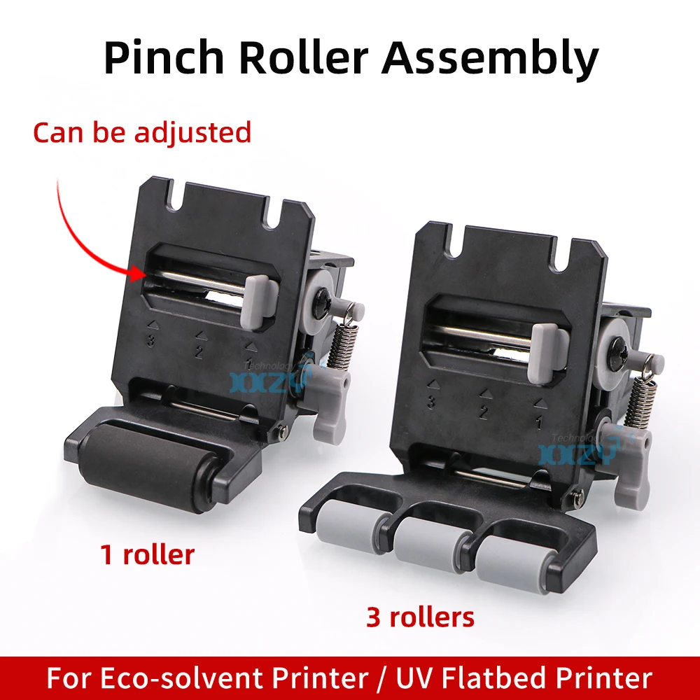 Eco Solvent Printer Adjustable Pinch Roller Assembly for Allwin Inkjet Printer Press Wheel Spare Parts Rubber Roller Assy