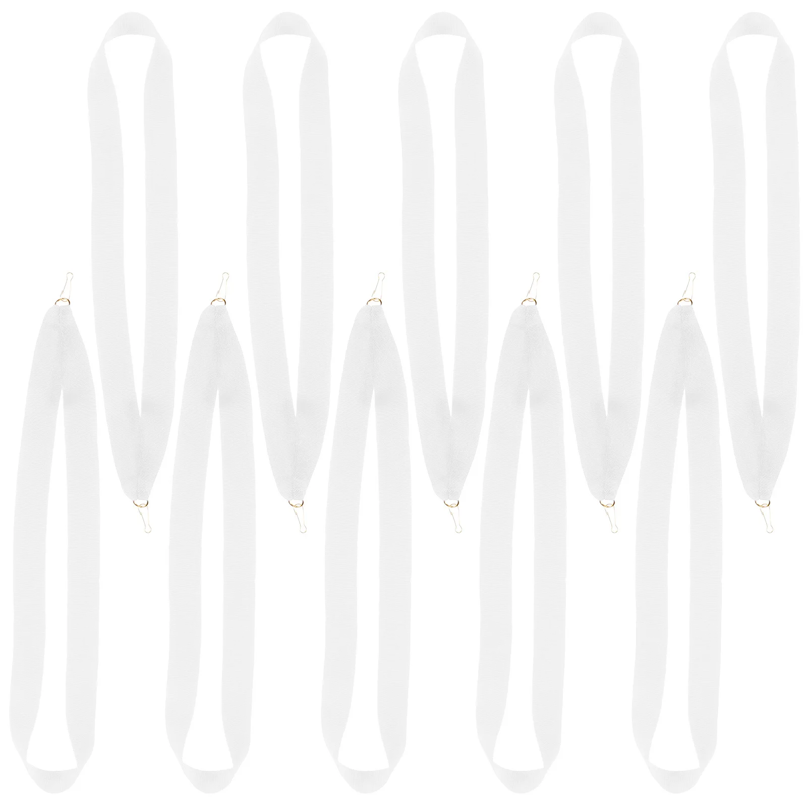 

10Pcs Sports Meeting Medal Lanyards Celebration Recognition Ribbons for Athletic Competitions Team Games Progress Awards Neck