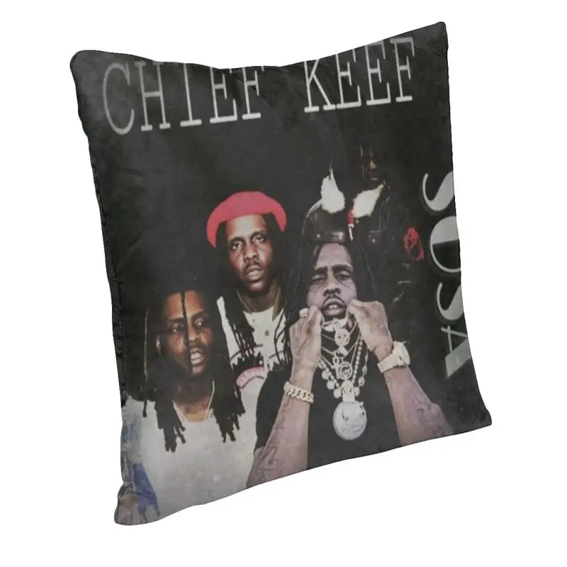 Chief Keef Music Rappyer Cushion Covers Sofa Decoration Square Throw Pillow Cover 45x45cm