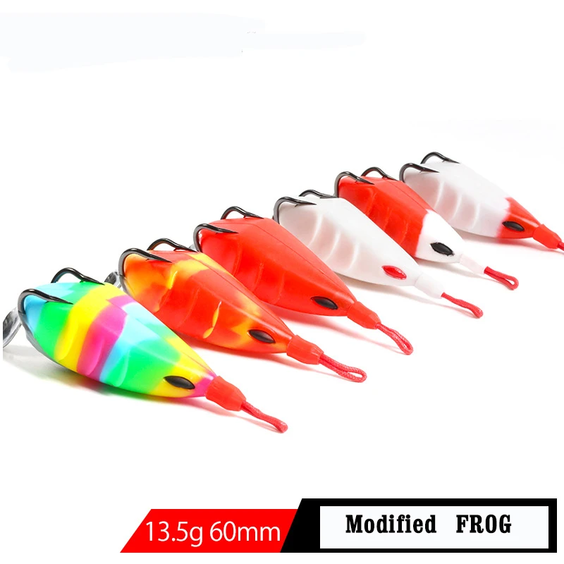 

New Modified Frog Thunder Frog Soft Bait for Long Throw Heavy Lure Bait 13.5g 60mm