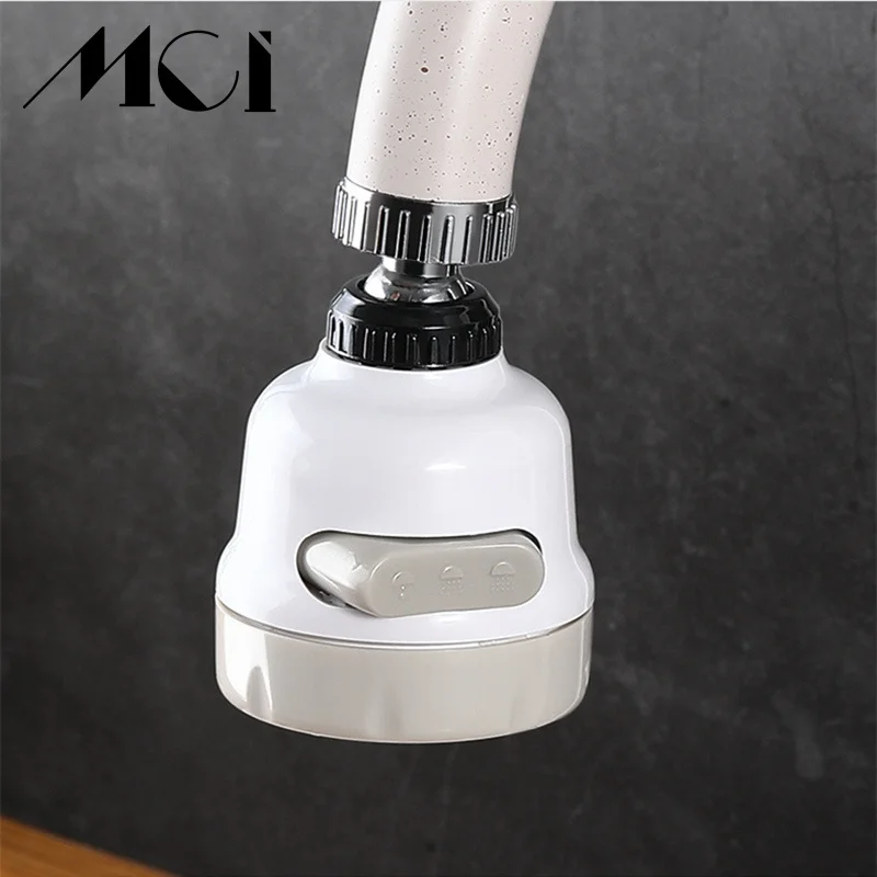 Mci Universal Faucet Aerator Moveable Flexible Tap Head Shower Diffuser 3 Modes For Kitchen Bathroom Water Filter Nozzle Bubbler