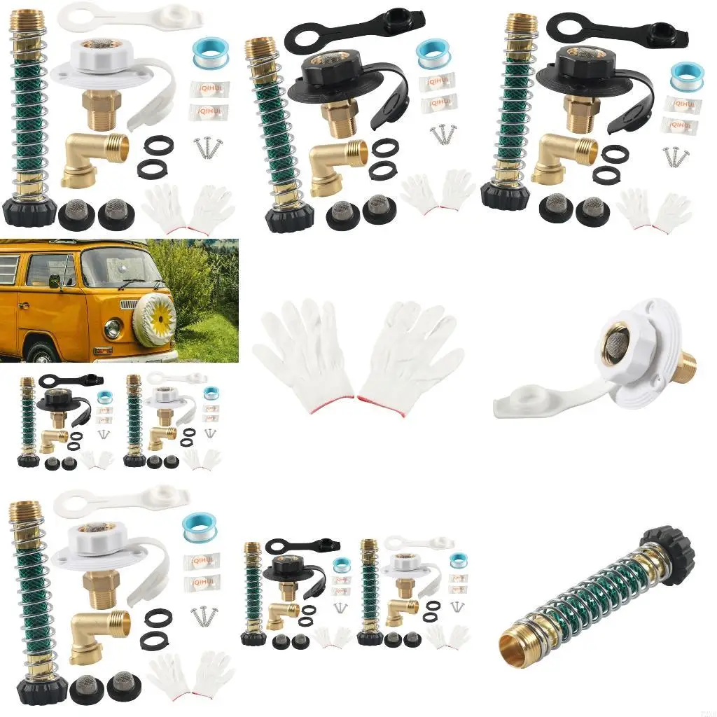 

Утечка RVS Water Connection System System Check Клапаны RVS City Water Fulling 72xb