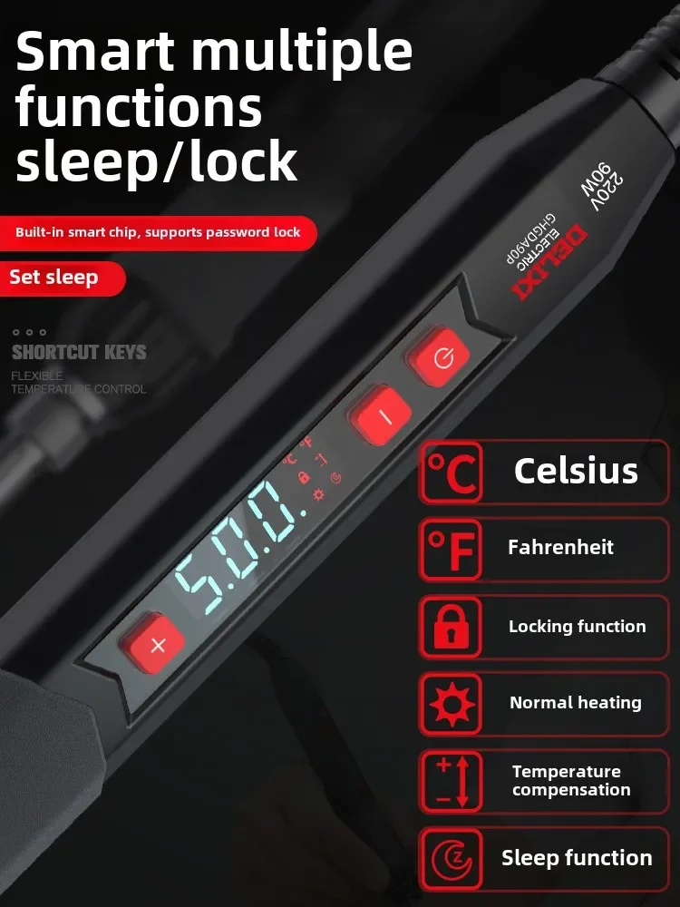 220V Mini Electric Soldering Iron Set with Welding Torch for Precise and Efficient Repairs at Home and Work