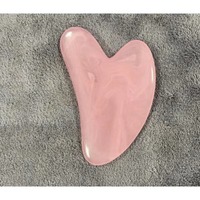 Portable Natural Resin Gua Sha Scraper Board Rose Quartz Scraper Face Lifting Anti-Wrinkle Massage Board Body Beauty Spa Massage