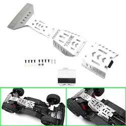 Metal The Chassis Armor Set for 1/8 RC Crawler Traxxas Traction Hobby KM TANK300 Upgrade Parts