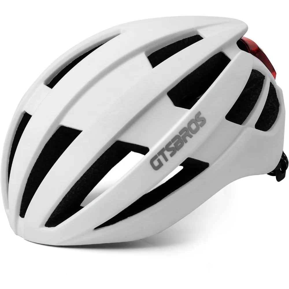 

Велосипедный шлем для взрослых с USB-перезаряжаемым задним фонарем — легкий велосипедный шлем для мужчин и женщин, регулируемый велосипедный шлем для взрослых