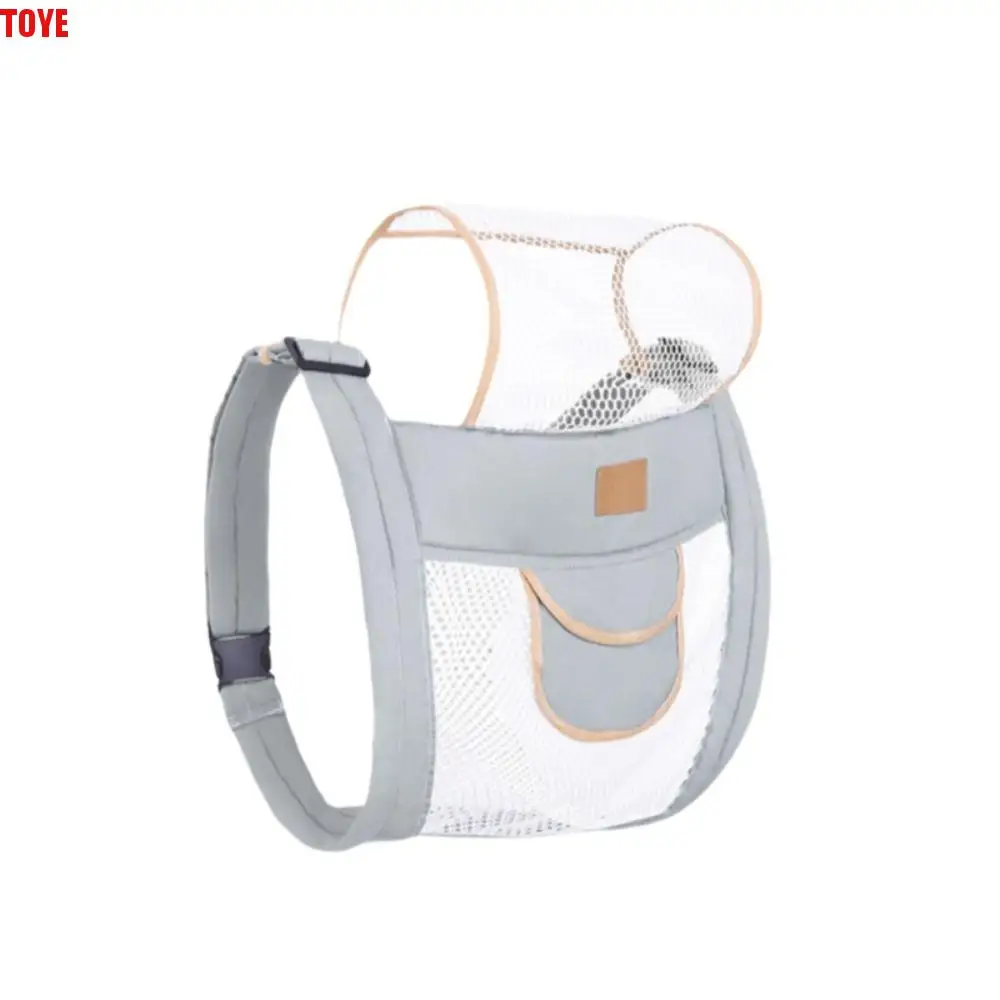 

Ergonomic Baby Carrier Head Support Net Cross Straps Infant Backpacks Holder Double-sided Breathable Newborn Sling Wrap Mom