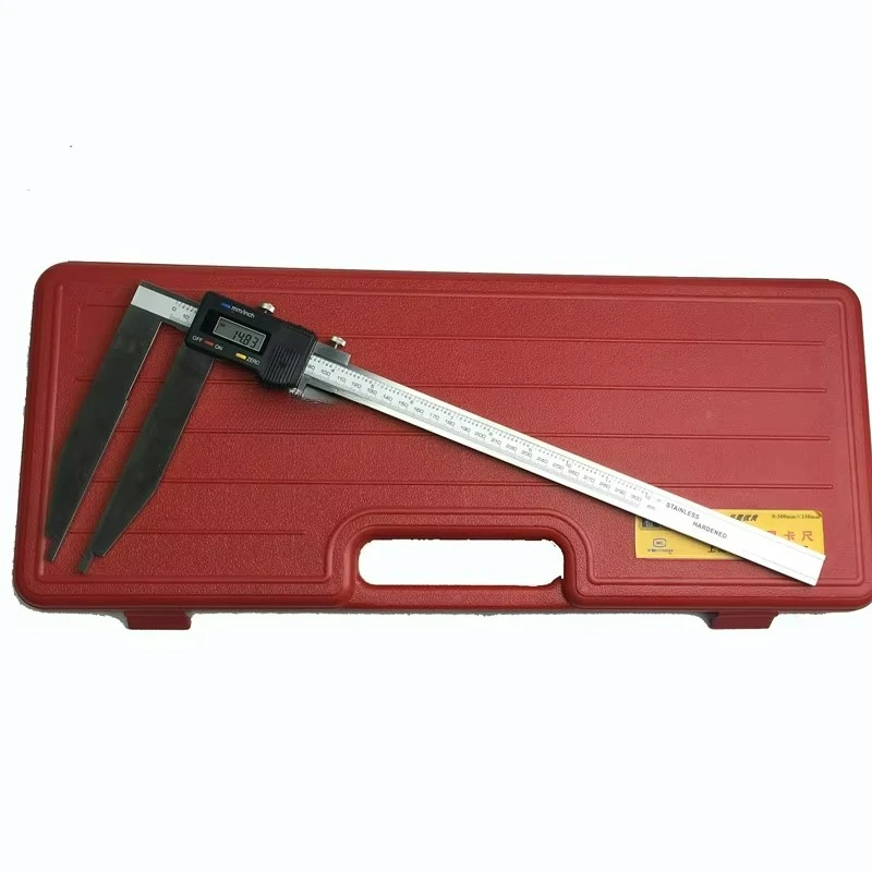 

0~150mm/200mm/300mm 0.01mm Electronic Digital Vernier Calipers Stainless Steel Micrometer Measuring Tools With LCD Screen