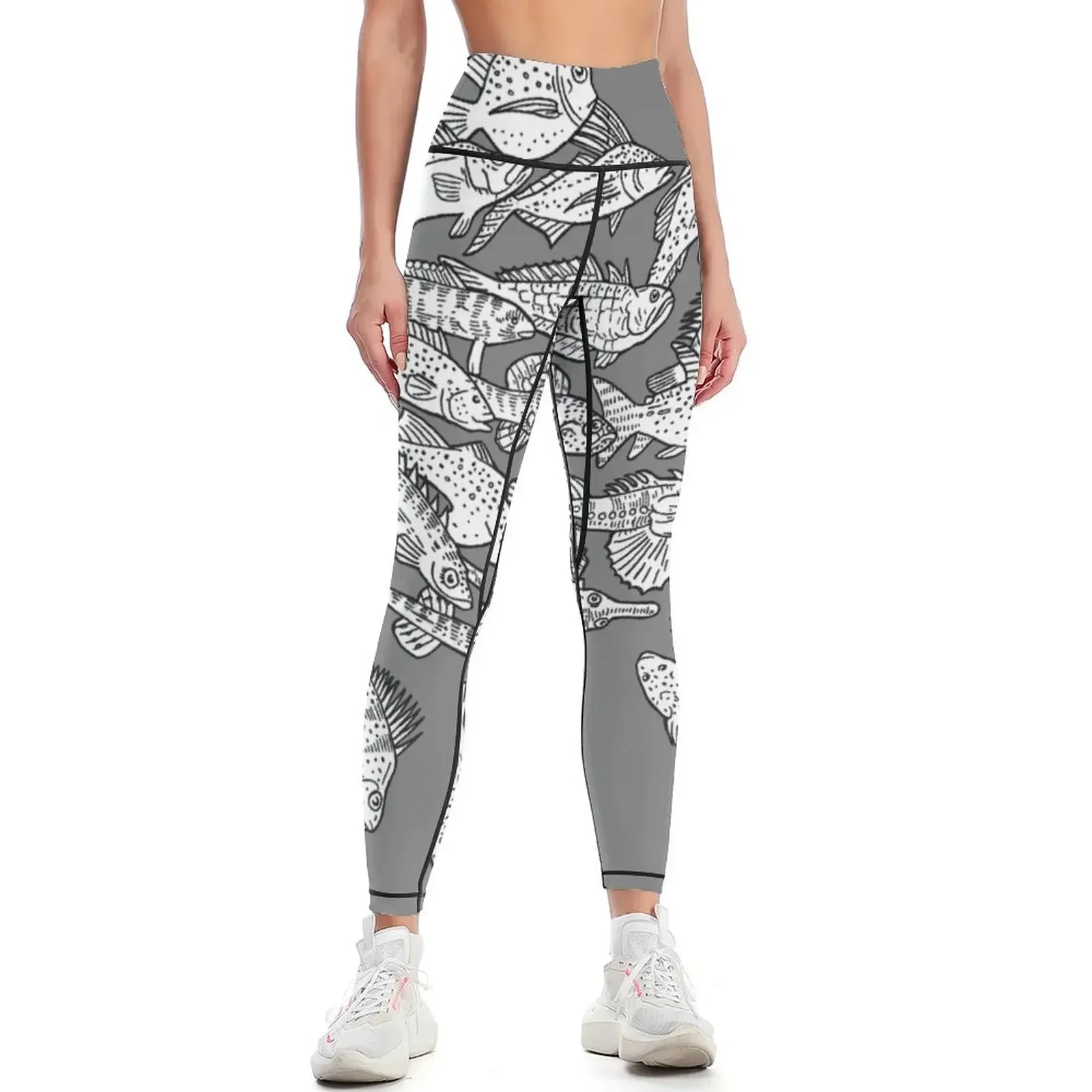 

Perciformes - Fish - Evolution Leggings sports woman gym sports for sport set push up tights for Womens Leggings