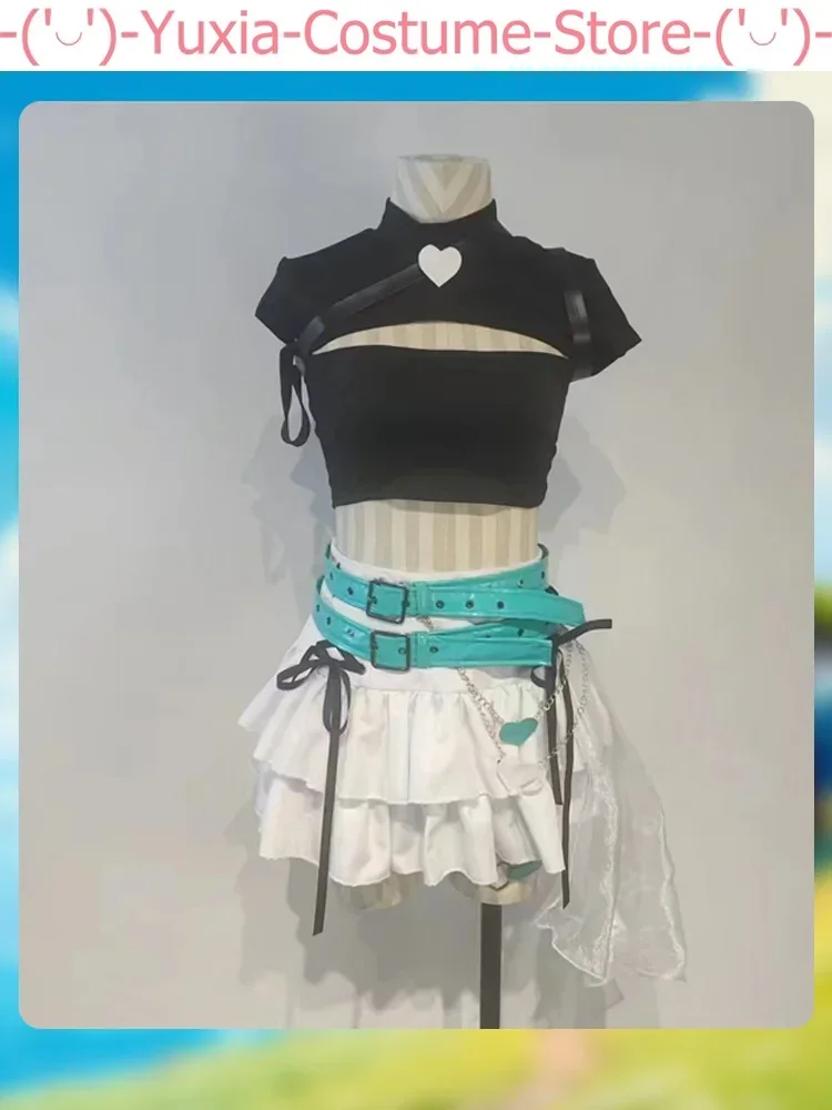 Virtual Idol Vtuber Shiranami Ramune Women Cosplay Costume Cos Game Anime Party Uniform Hallowen Play Role Clothes