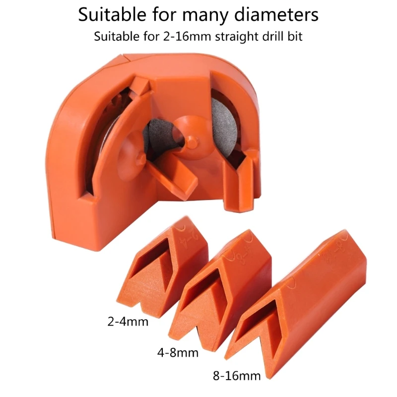 Imagem -04 - Broca Multiuso Sharpener de Moagem Afiador de Broca Elétrico para Todos os Bits Ferramenta Moedor Portátil