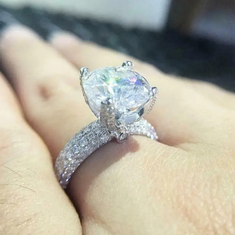 

Массивное кольцо с короной для женщин, из меди, обручальное, модное ювелирное украшение, изысканное свадебное кольцо