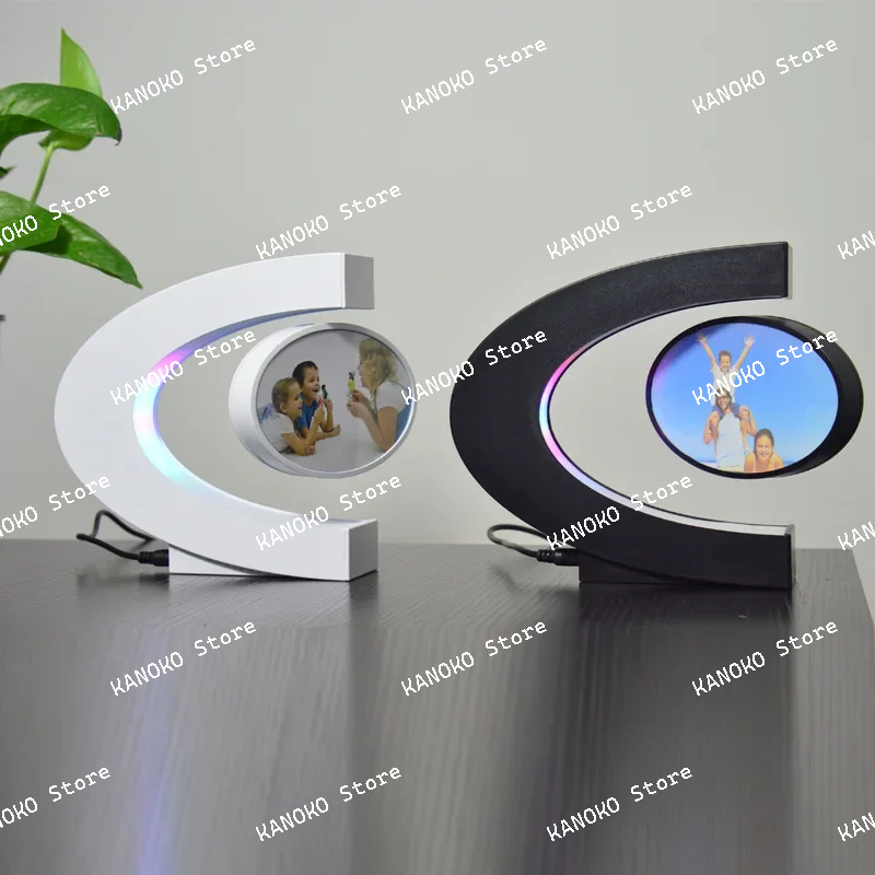 C-type Maglev Photo Frame Modern Creative Display Frame Floating Photo Frame Acrylic Creative Home Decoration Birthday Gift