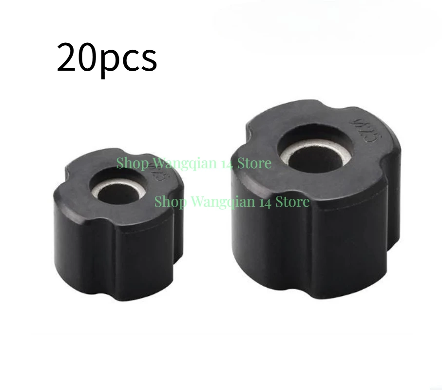20pcs Brush Cutter Shaft Parts Bushing Oil Bearing 7MM/8MM For Grass Trimmer 26/28mm Tube Pipe Aluminum Tube Inside Replacement
