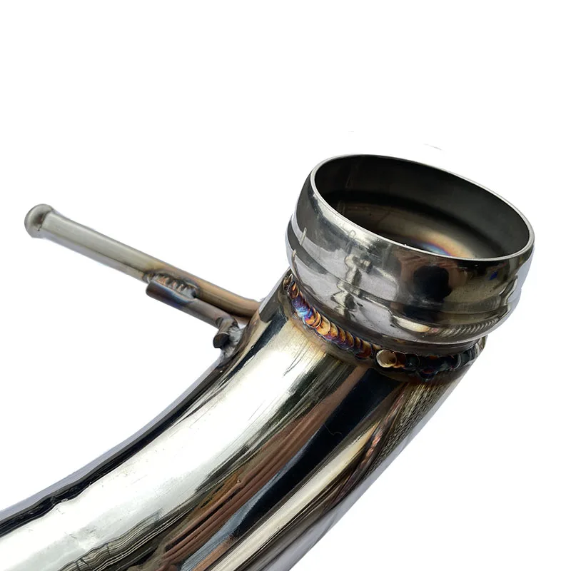 Turbo Catless Downpipe Exhaust for Benz  for AMG A45 cla45 3inch