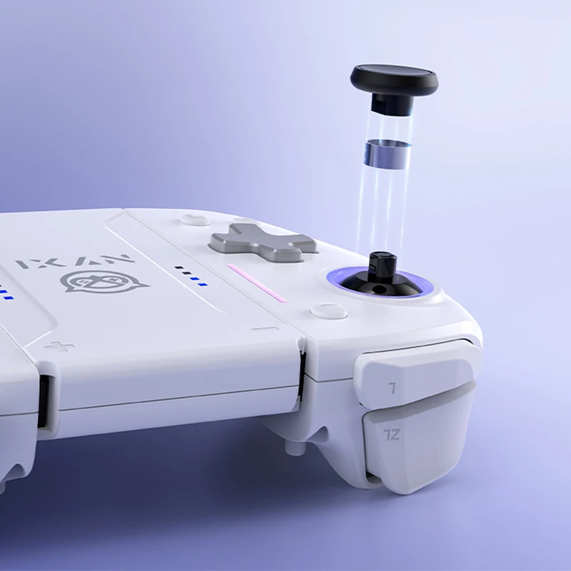 NYXI Hyperion Pro Pengendali Game Nirkabel Gamepad Putih Bluetooth untuk Pengontrol Switch2/Switch OLED/Switch Lite