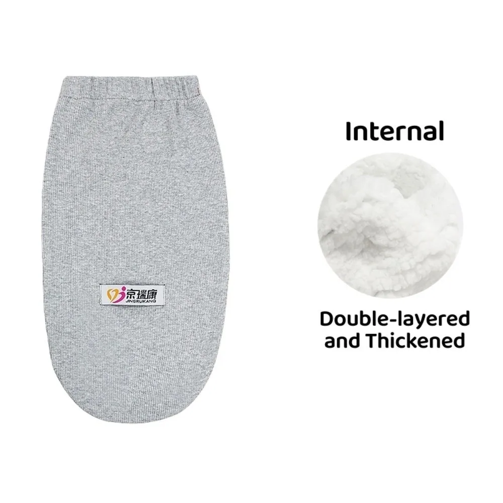 

1pc Cotton Fracture Socks Pull-on Fleece-lined Fracture Rehabilitation Period Socks Soft Cold Resistant