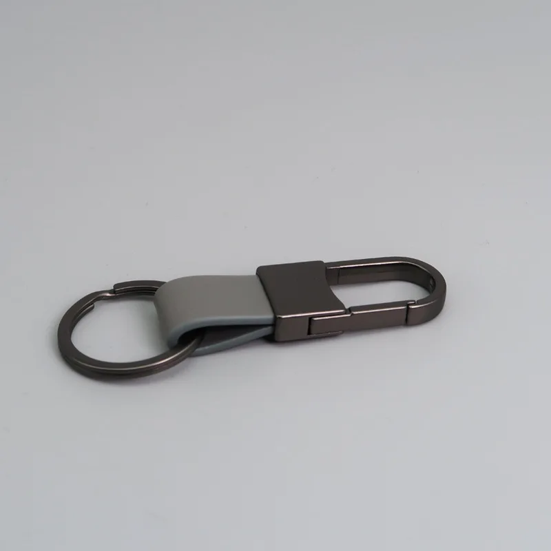 Neue Leder Schlüsselbund Metall Karabiner Halter Männer Business Geschenk Auto Schlüssel Strap Taille Hängen Brieftasche Auto Schlüssel Ketten Ringe Schlüsselanhänger – Detail 9