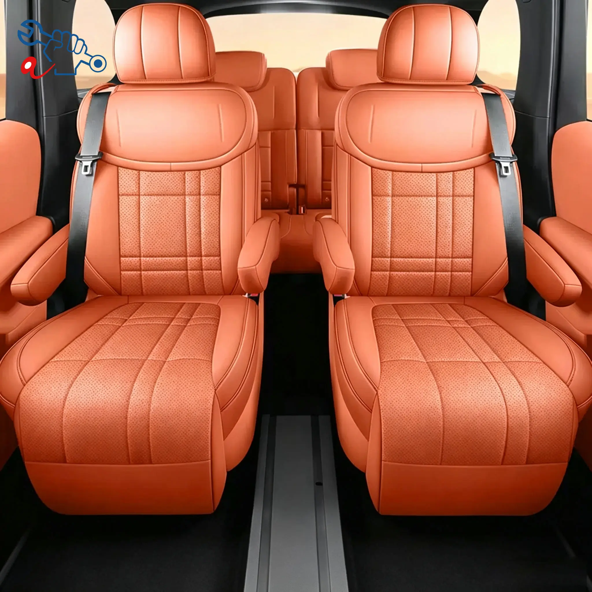 Left-Drive Car Seat Cover For Changan Deepal S09 2025-2026 All Season Seat Cushion Custom Fit Full Surround Protective Covers
