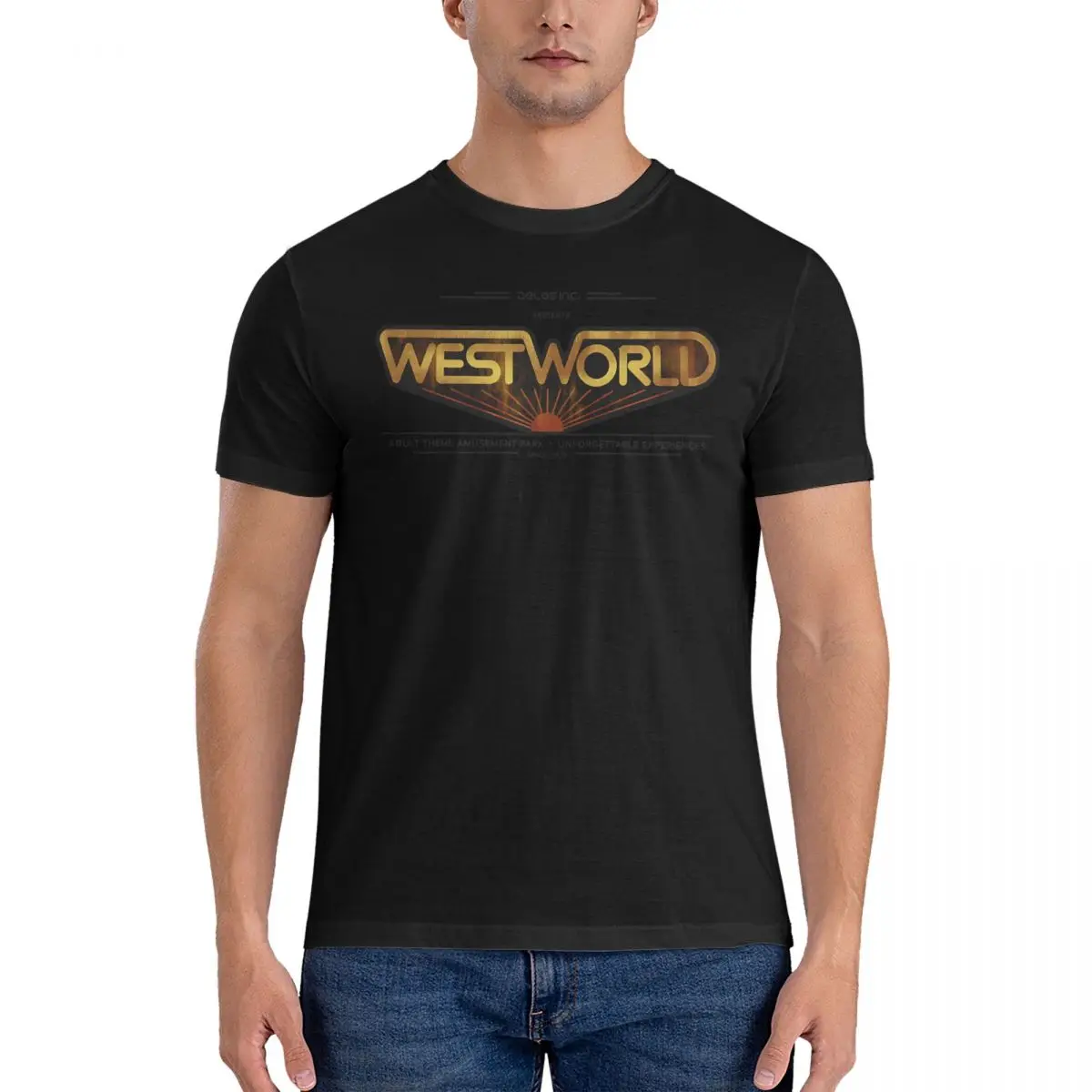 Casual Original 1973 Variant T-Shirts for Men O Neck Cotton T Shirt Westworld Short Sleeve Tee Shirt Birthday Present Clothing