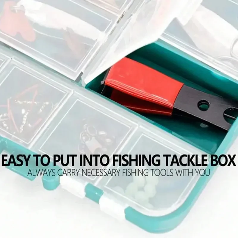 1Pcs Fly Fishing Line Nipper Cutter Clipper with Eye Needle Fishing Tool image 4