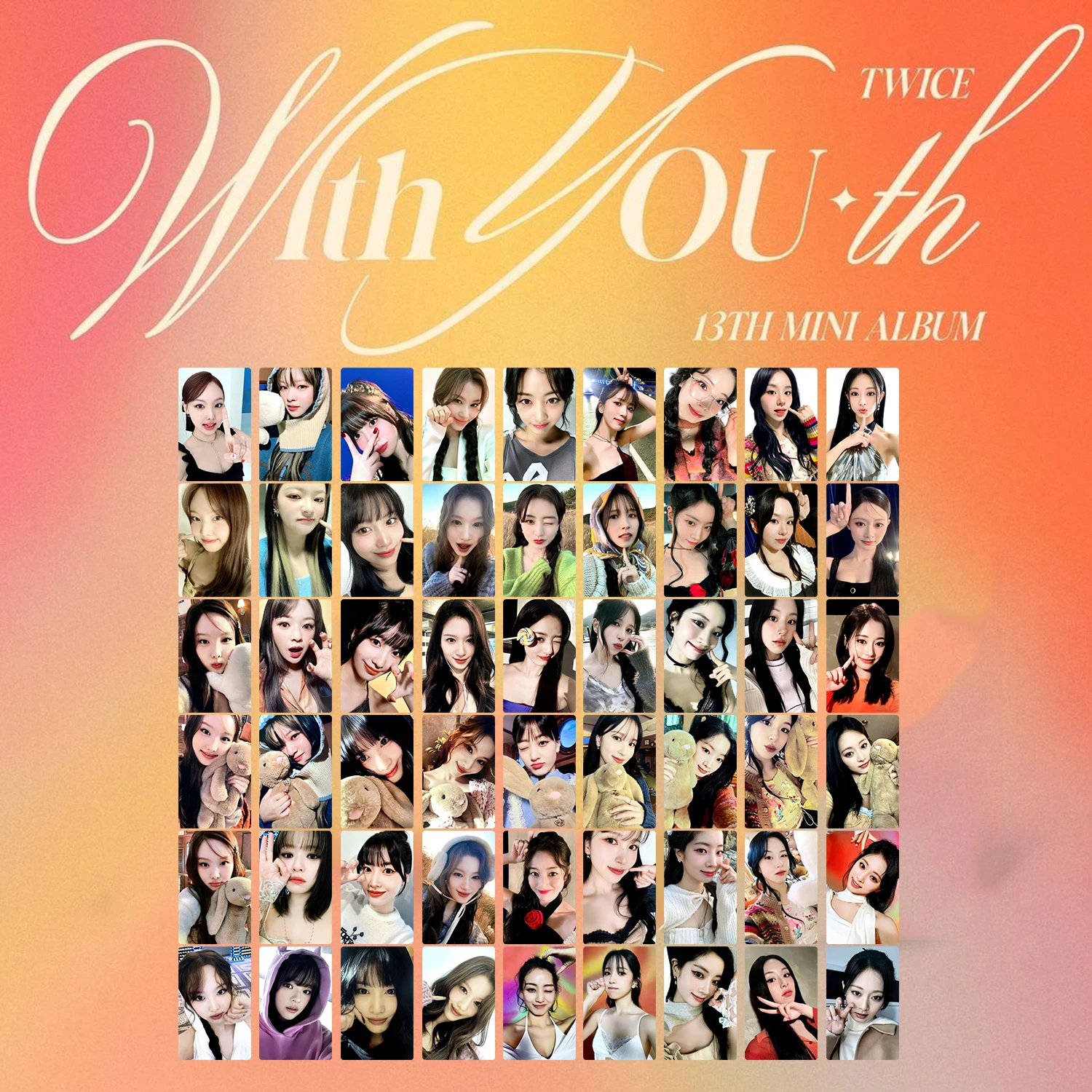 K‑pop Mini Album Lomo Cards Colorful Photocards Portrait Postcards Fans Collection Souvenir Gift