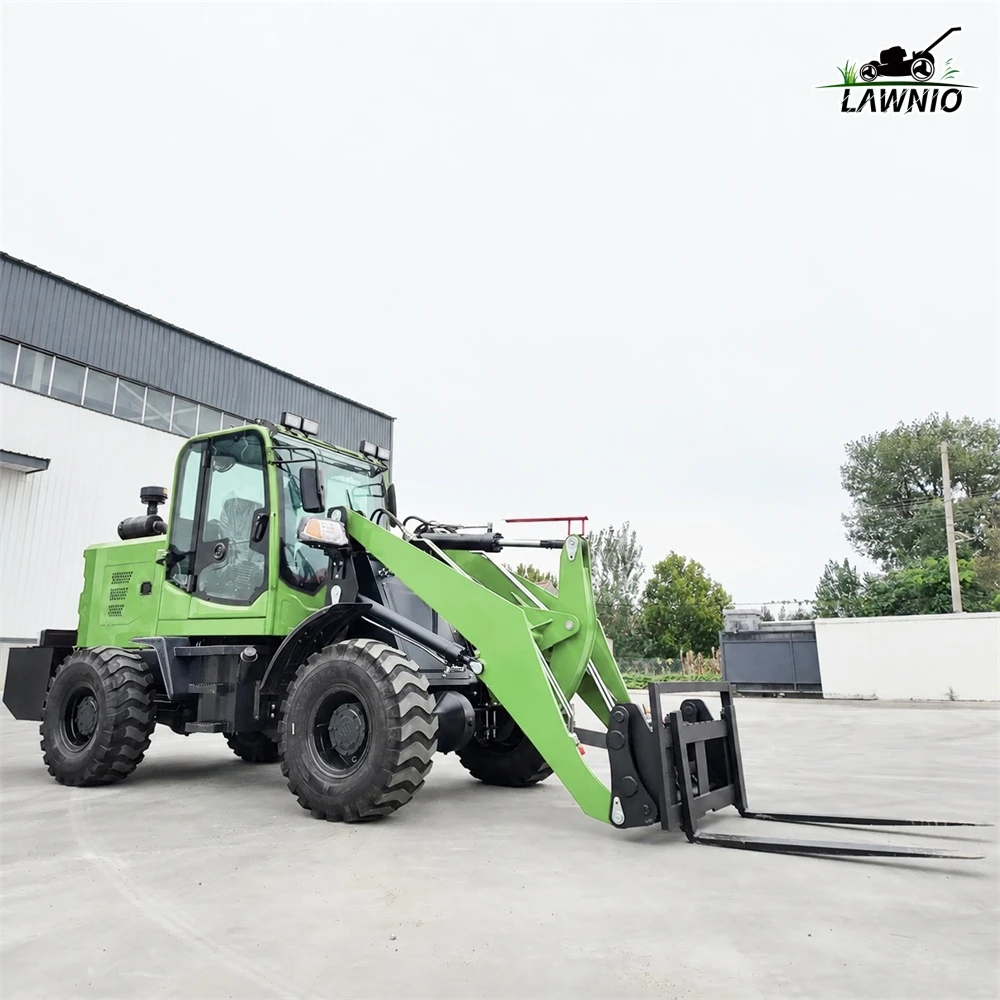 Cost Effective Mini  Loader  Load Sensing Full Hydraulic Steering and Heavy Duty Structure Farm Work  Loader