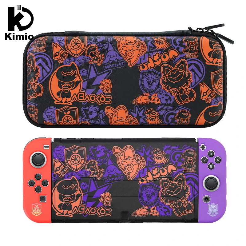 BANGSHE-Juste de protection pour Nintendo Switch, sac de rangement portable, coque PC rigide, accessoires OLED, compatible avec Nintendo Switch