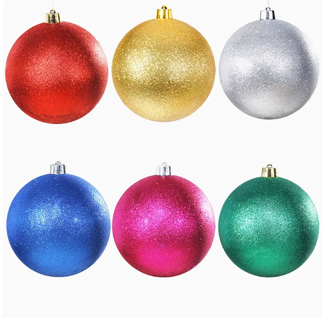 Color Plastic Hollow Ball 60/80/100/120/150mm Decorative Hanging Ball for DIY Handmade Christmas Wedding Party Ornaments