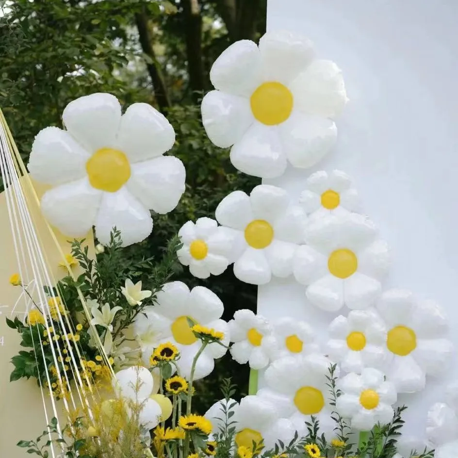 Zitronengelber digitaler Ballon, Aluminiumfolie, Zahlenballons, für Kinder und Erwachsene, Party-Dekoration, Hochzeit, Urlaub, Zubehör, 101,6 cm – Detail 1