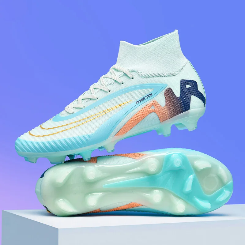 

2699 High Quality Mens Soccer Shoes F50 Turf Soccer Cleats for Boys Sneakers TF/FG Training Football Boots Chuteira Campo 35-45