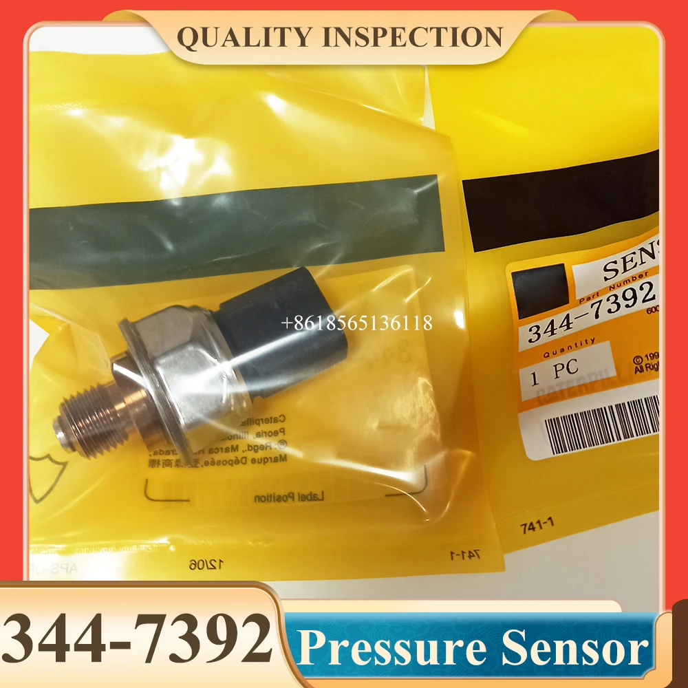 3447392 344-7392 Rail Oil Pressure Sensor for Caterpillar Excavator E336D2 E320E