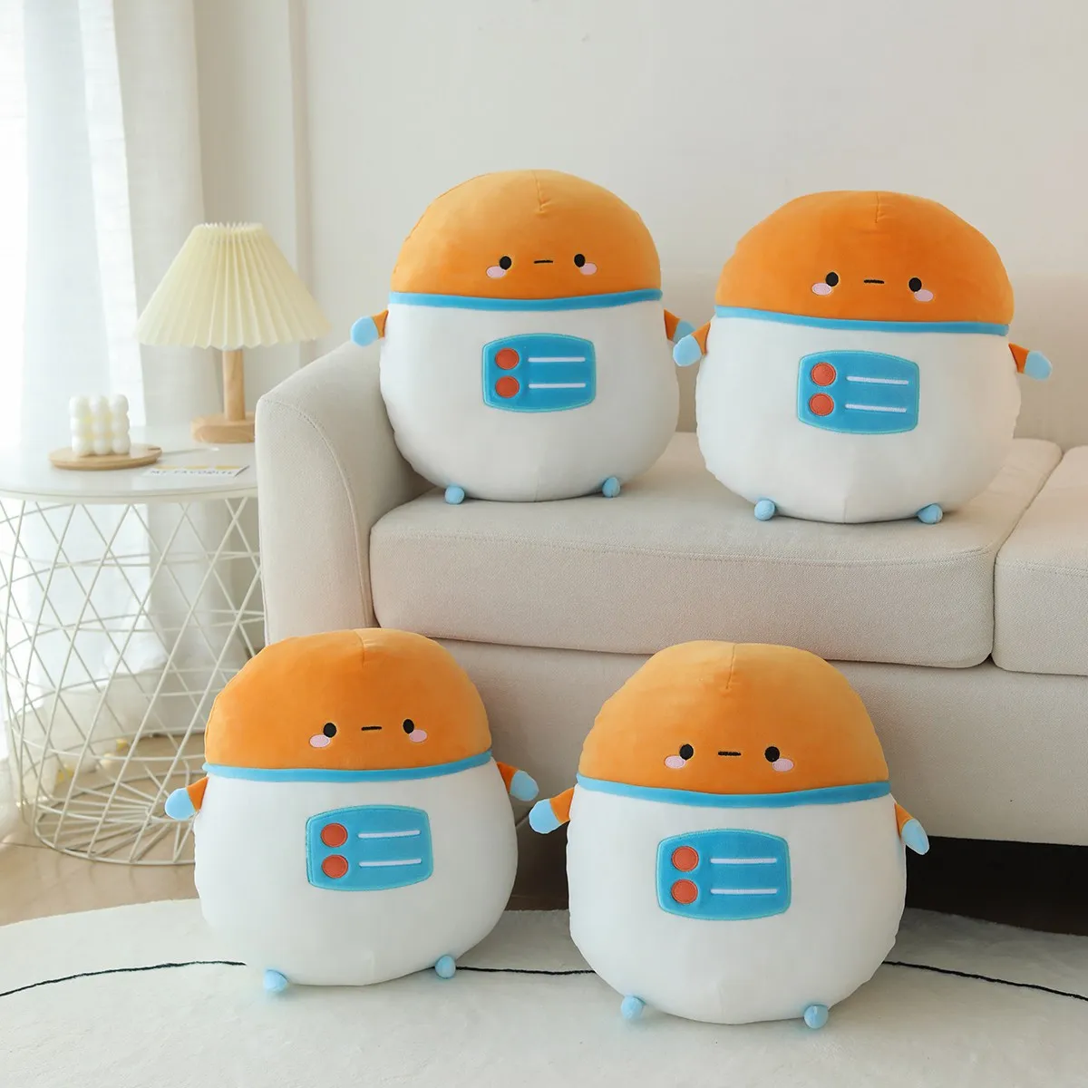 Cute Potato Astronaut Plush Toy Stuffed Anime Lovely Space Potato Man Doll Sofa Decorative Pillow Birthday Gifts