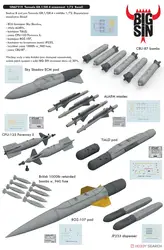 Eduard EDUSIN67219 1/72 Tornado GR.1/GR.4 Armament for Revell Kit