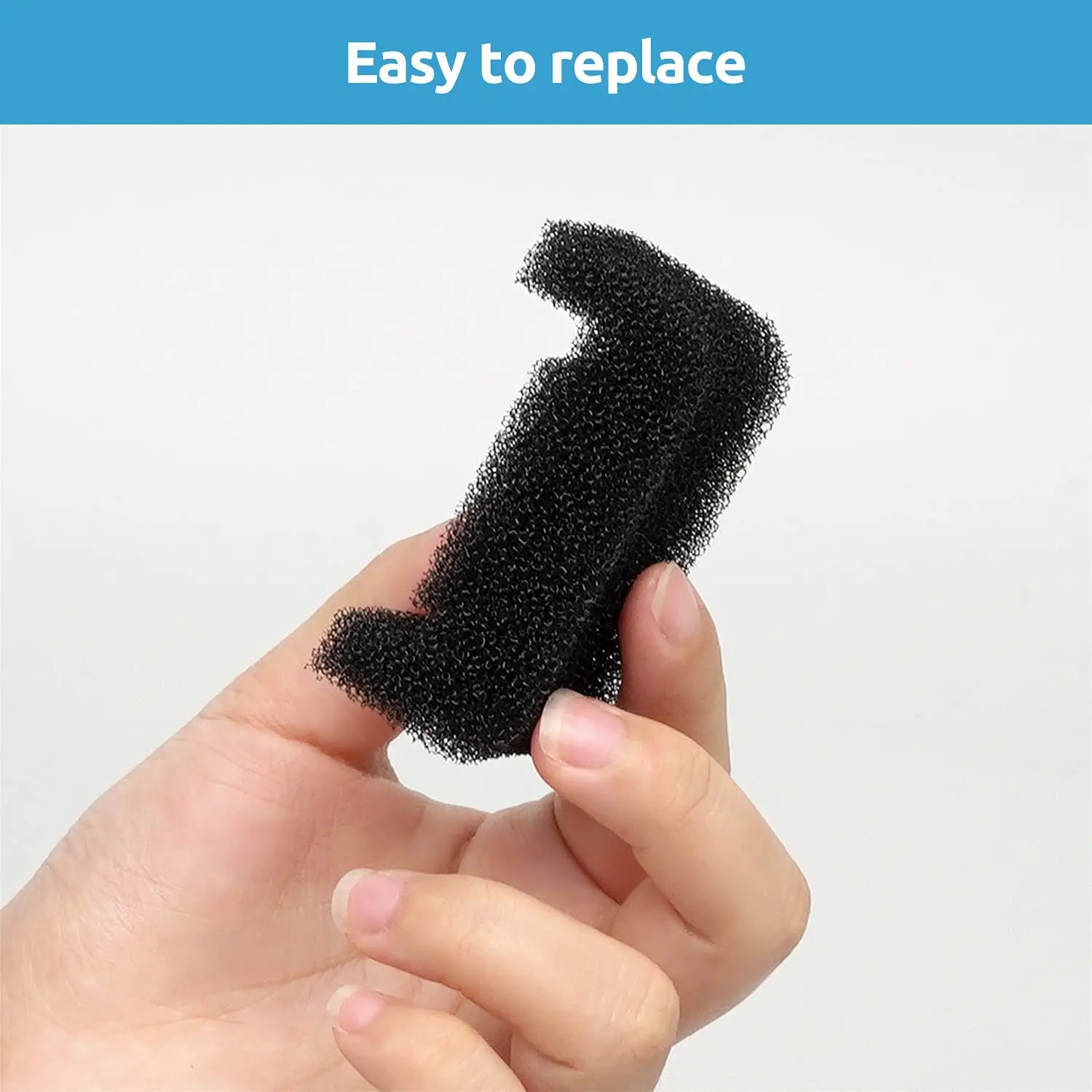 A88X 8 шт. губчатый фильтр для кошачьего фонтана, сменный фонтан для домашних животных, пенопластовый фильтр, губчатый пенопластовый фильтр для домашних животных, собак, кошек, фонтан