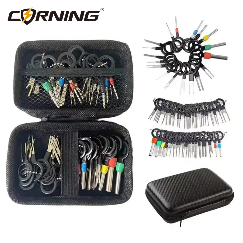 

41/59 шт., комплект для снятия автомобильных клемм, универсальный разъем для проводов, съемник, съемник, набор съемников, ручные инструменты для ремонта