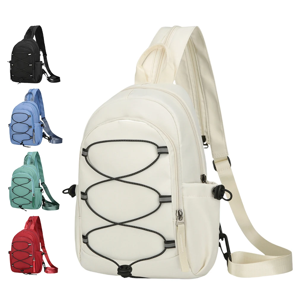 Multi-Function Casual Shoulder Bag Wear Resist Versatile Backpack Waterproof Simple Rucksack Outdoor Sports Camping Sling Bag