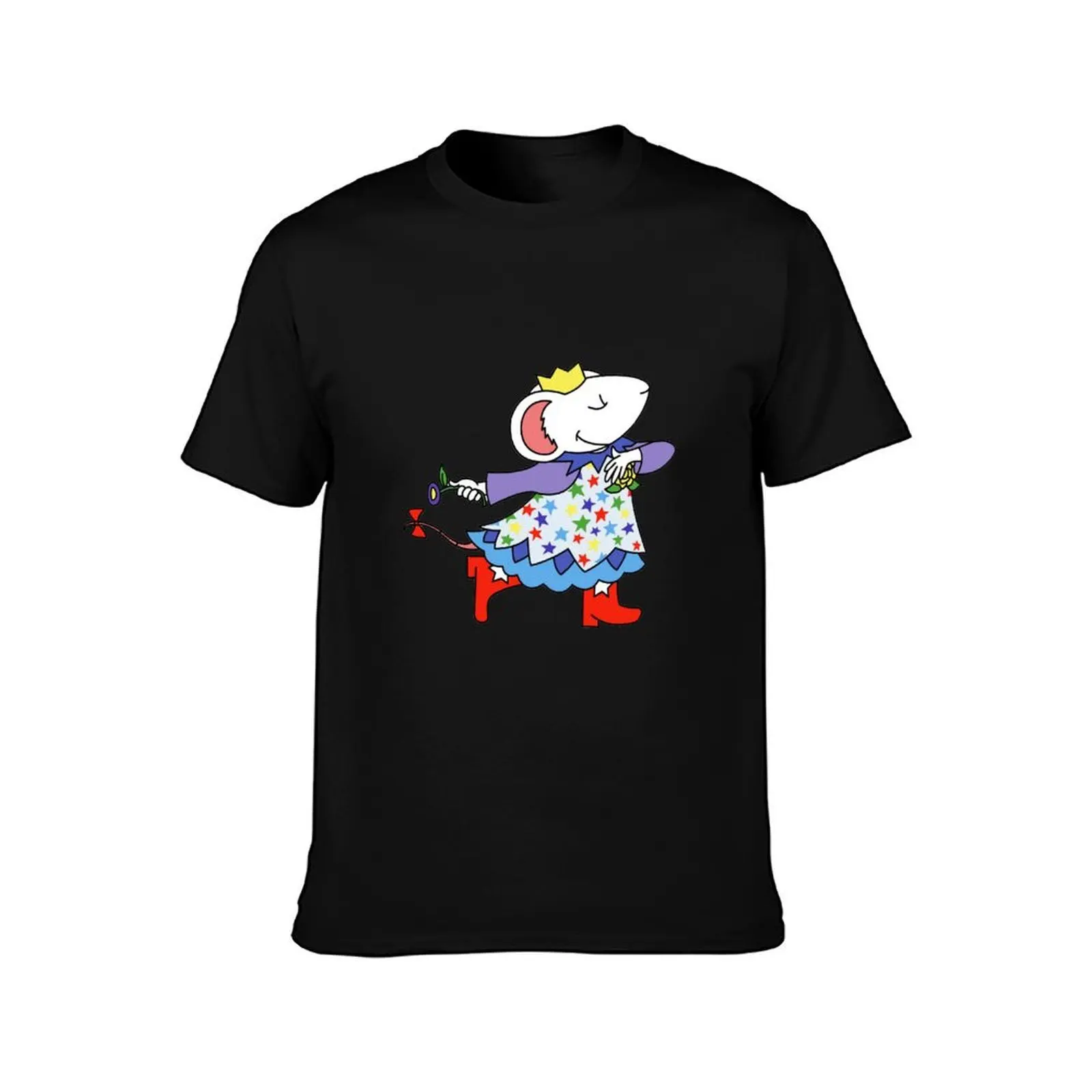 Lilly the Mouse Kevin Henkes T-Shirt, Summer Casual Cotton Tee, Oversized Streetwear Tops, Vintage Graphic Print, 100% Cotton