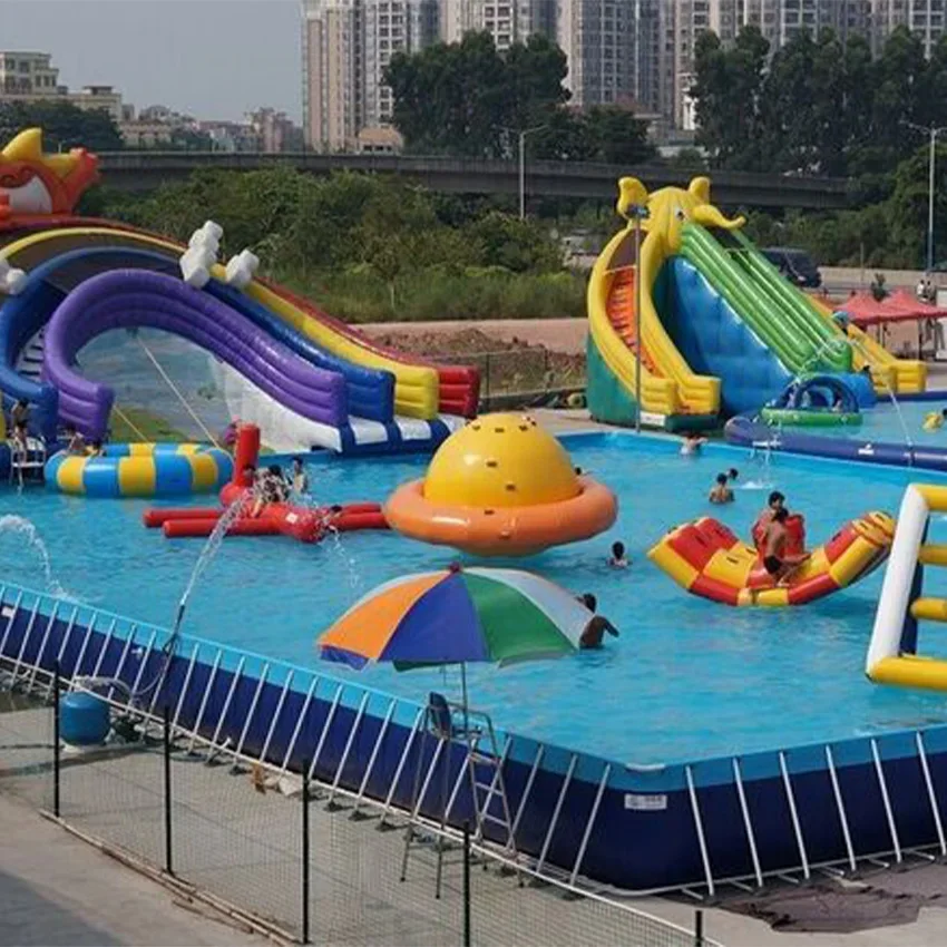 Customized Big Bouncing Castle Inflatable Slides Commercial Inflatable Water Slide for Adult