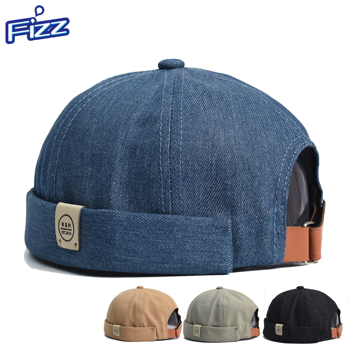 Fashion Hip Hop Beanie Street Hat Men Skullcap Women Spring Brimless Baggy Melon Cap Cuff Docker Fisherman Beanies Hats